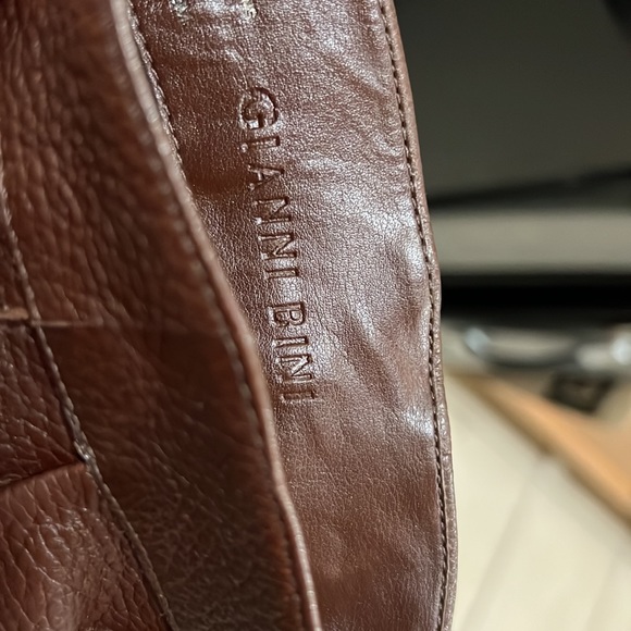 Gianni Bini Vintage Leather Slouchy Booties Size 8 - Picture 10 of 10